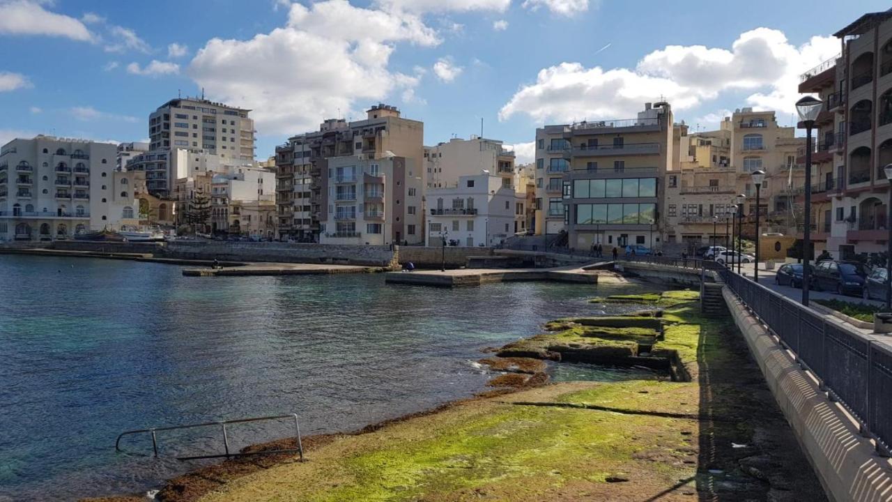 Spacious Side-Sea View Apartment At St Paul'S Bay St. Paul's Bay Exteriör bild